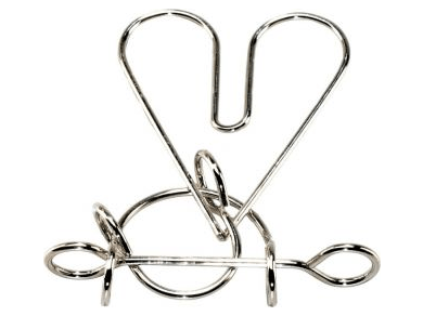 Настольная игра Мини-головоломка Racing Wire Puzzles 17