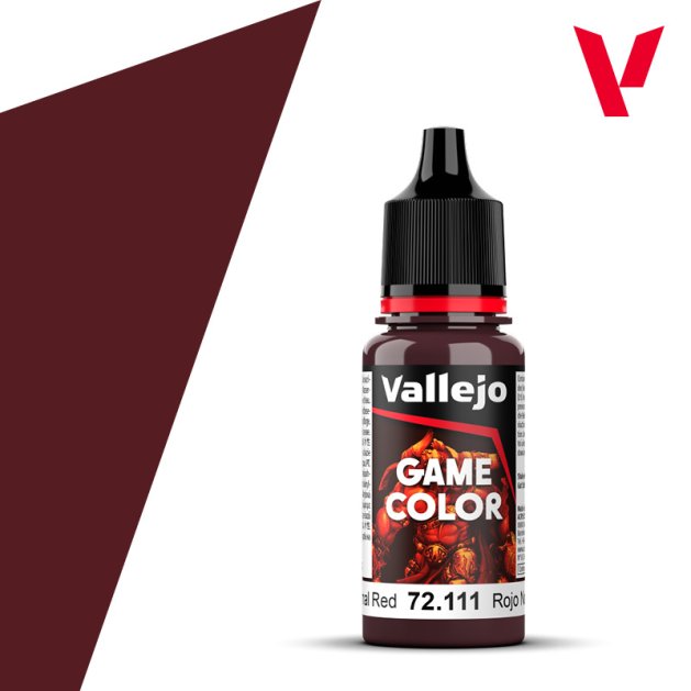 Краска Vallejo Game Color: Nocturnal Red 72.111