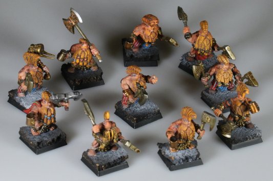 Warhammer Fantasy Battles Troll Slayers x10 (Painted)