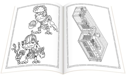 Зачарованная: Раскраска