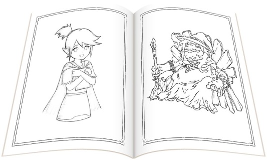 Зачарованная: Раскраска