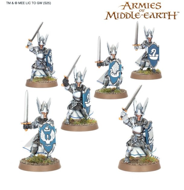 Swan Knights of Dol Amroth (On Foot) (Made to Order, GW Direct)