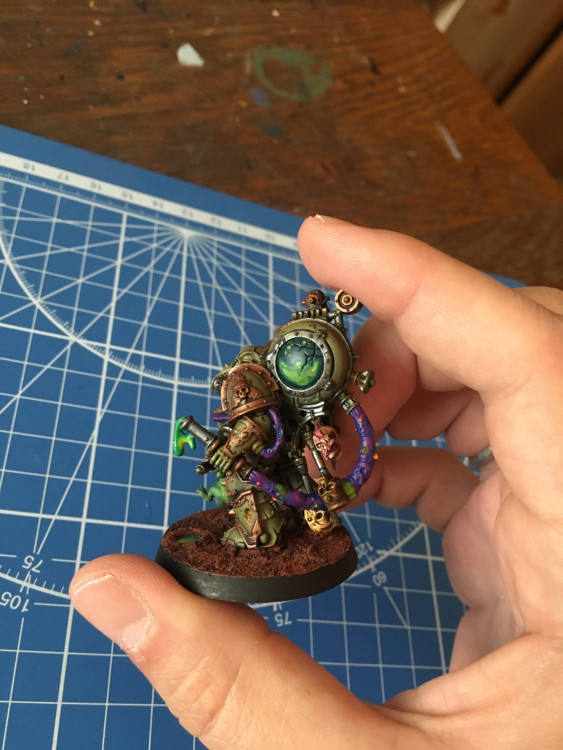 Warhammer 40k Death Guard Foul Blightspawn (Pro-Painted)