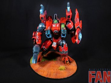 Warhammer 40k Tau Empire XV104 Riptide x1 (Pro-Painted)