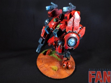 Warhammer 40k Tau Empire XV104 Riptide x1 (Pro-Painted)