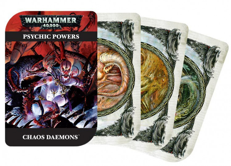 Warhammer 40,000 Psychic Cards: Chaos Daemons (limited edition)