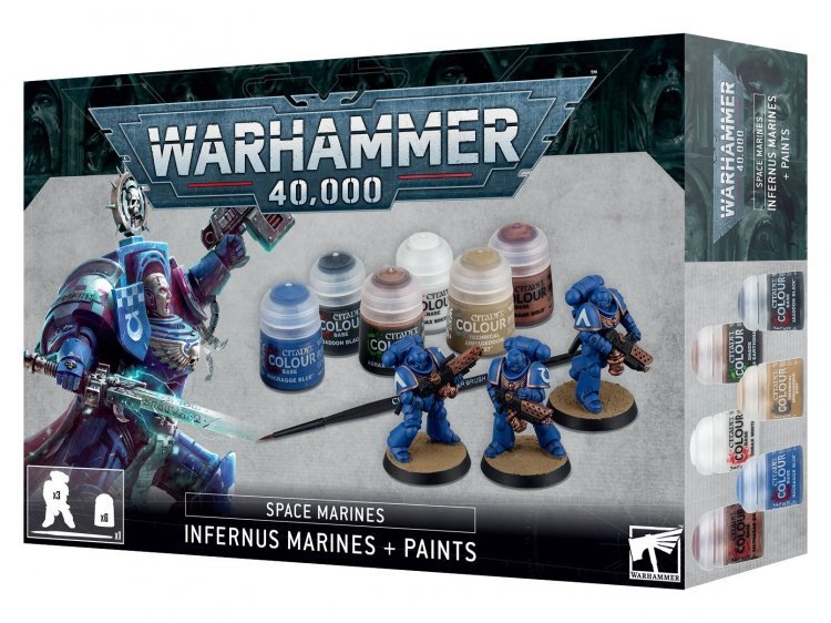 Infernus Marines + Paints