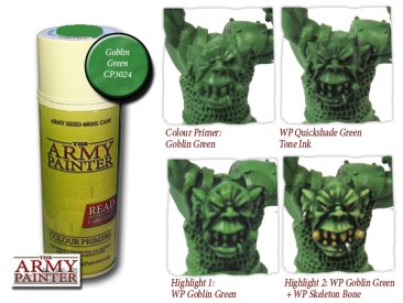 Спрей грунтовка - Goblin Green (Зеленый)