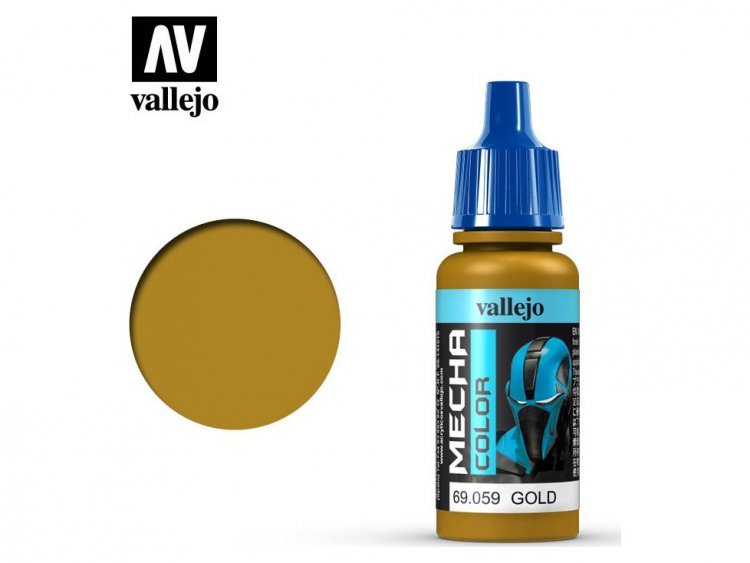 Краска Vallejo Mecha Color: Gold 69.059