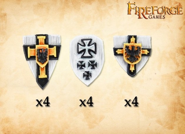 Teutonic Knight Shields