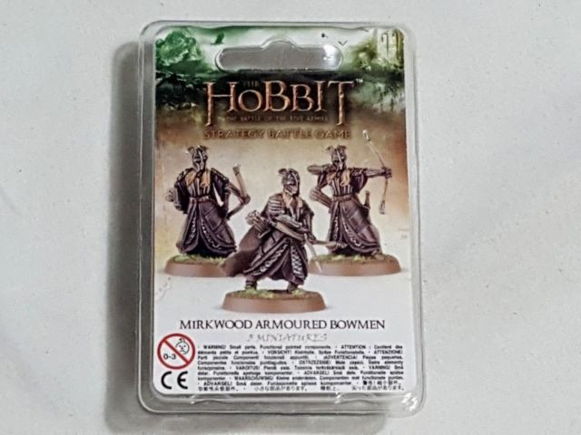 Games Workshop LotR Hobbit Mirkwood Armoured Bowmen (Limited, OOP, New Unopened)