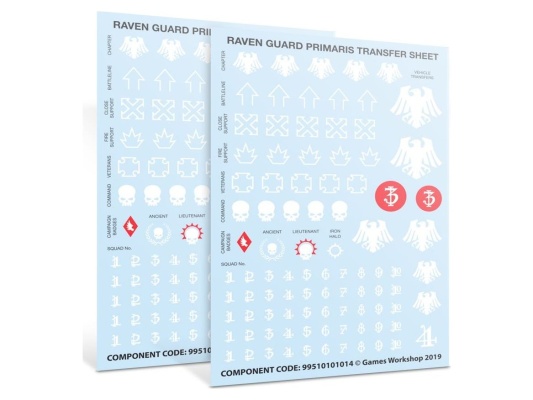 Raven Guard Primaris Upgrades and Transfers