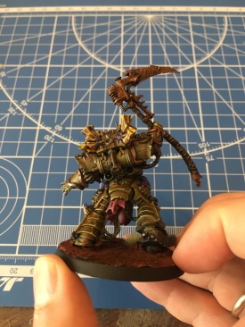 Warhammer 40k Death Guard Typhus - Herald of Plague (Pro-Painted)
