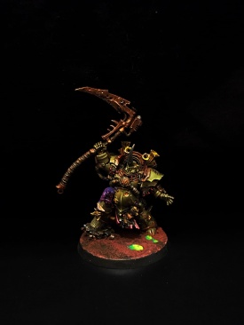 Warhammer 40k Death Guard Typhus - Herald of Plague (Pro-Painted)
