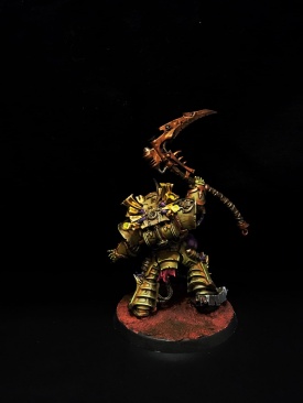 Warhammer 40k Death Guard Typhus - Herald of Plague (Pro-Painted)
