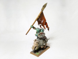 Warhammer Fantasy Age of Sigmar Orcs & Goblins Boar Boyz х5 (Pro-Painted)