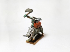 Warhammer Fantasy Age of Sigmar Orcs & Goblins Boar Boyz х5 (Pro-Painted)