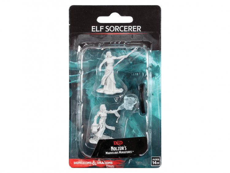D&D Nolzur's Marvelous Miniatures: Elf Sorcerer (женщина)