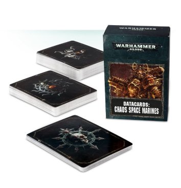 Datacards: Chaos Space Marines 2017