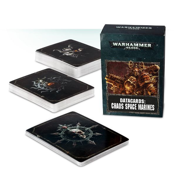 Datacards: Chaos Space Marines 2017