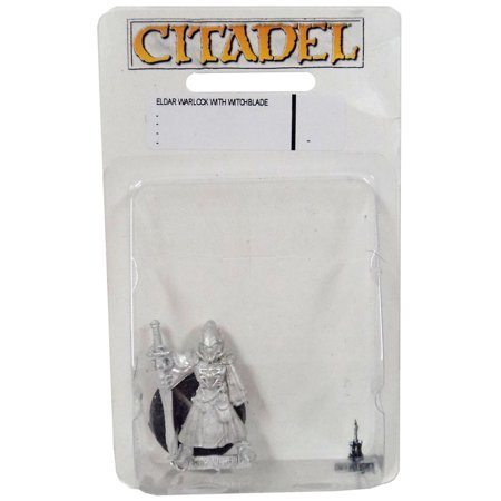Warhammer 40k Eldar Warlock with Witch Blade (Metal, OOP)