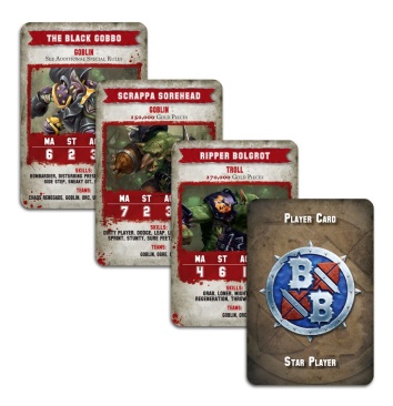 Blood Bowl: Orc Team Card Pack
