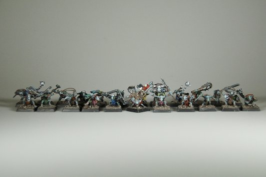 Warhammer Fantasy Battles Ogre Kingdoms Gnoblars #2 х23 (Painted)