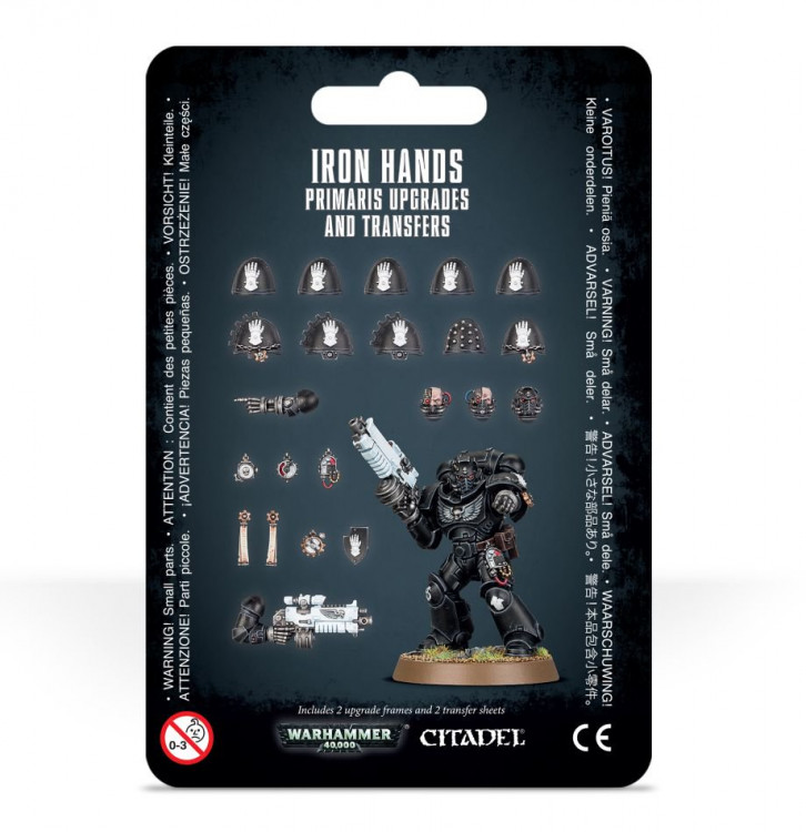 Iron Hands Primaris Upgrades and Transfers