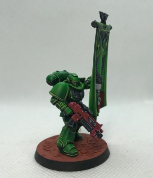 Warhammer 40k Salamanders Primaris Ancient (Pro-Painted)