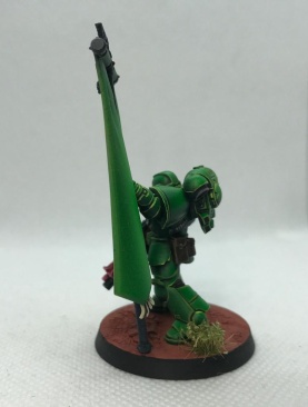 Warhammer 40k Salamanders Primaris Ancient (Pro-Painted)