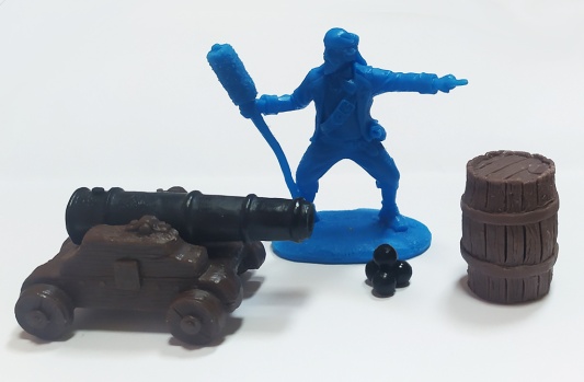 Корабельная пушка (набор)