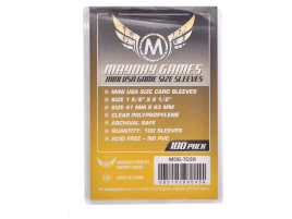 Протекторы "Mayday" (стандарт, 100 шт., 41мм*63мм): прозрачные