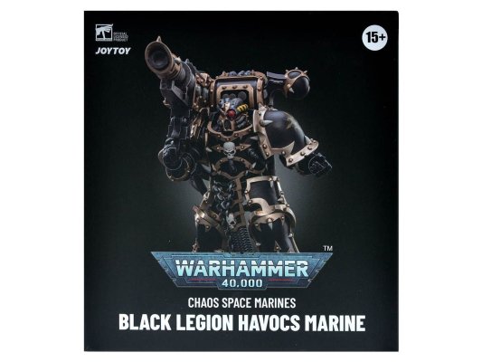 WH40K: Фигурка JOYTOY - Black Legion Havocs Marine 02