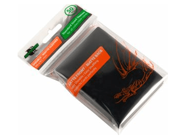 Протекторы Blackfire Double-Matte чёрные (50 шт., 66x91 мм)