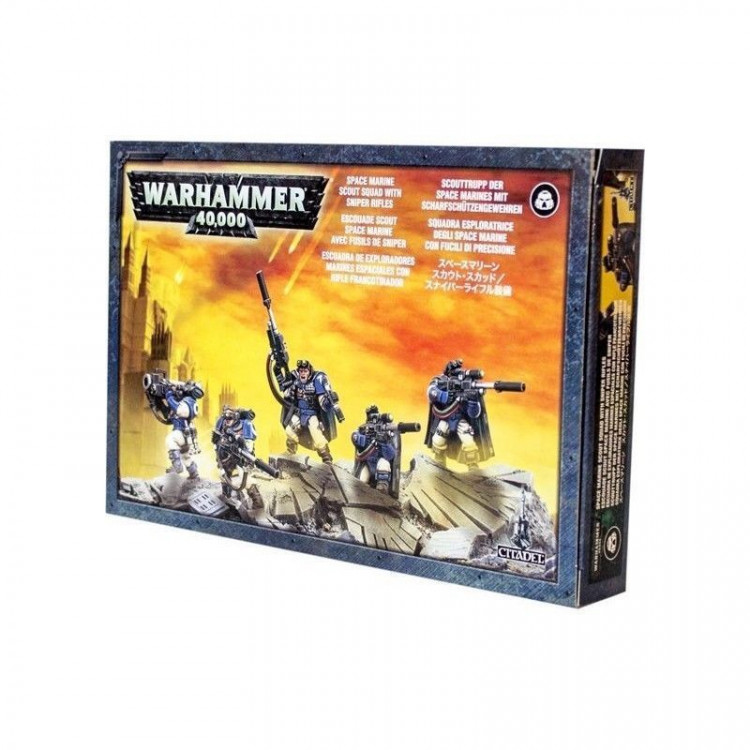 Space Marine Scouts with Sniper Rifles BOX