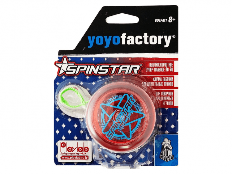 Йо-йо YoYoFactory SpinStar (красное)