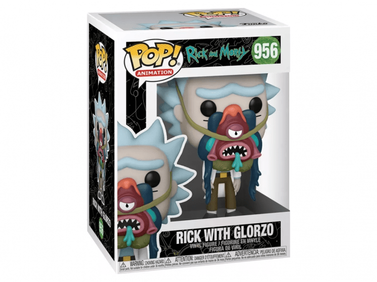 Фигурка Funko POP! Rick and Morty: Rick with Glorzo