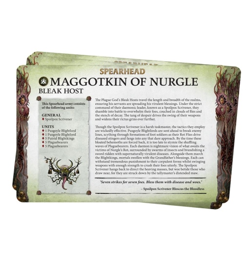 Faction Pack: Maggotkin of Nurgle (предзаказ 2024)