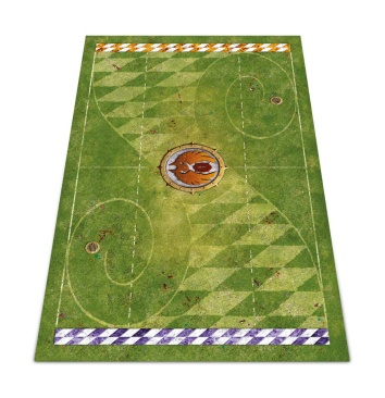 Blood Bowl:  Elven Union Pitch & Dugouts