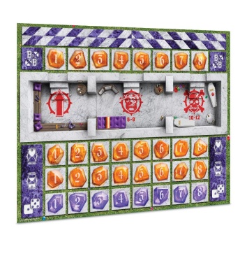 Blood Bowl:  Elven Union Pitch & Dugouts