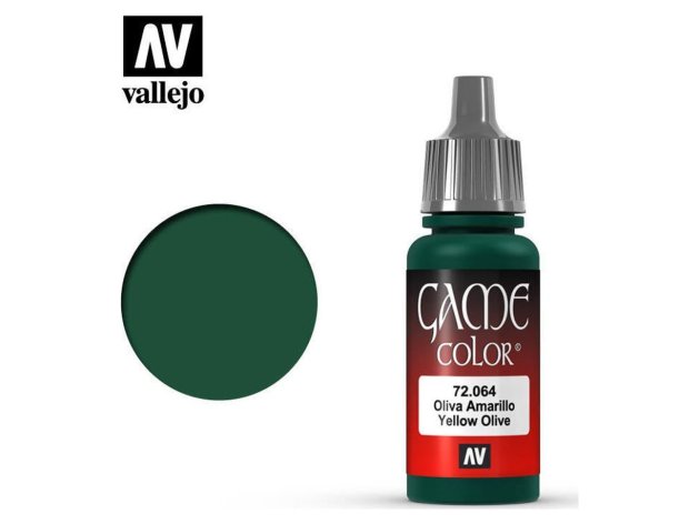 Краска Vallejo Game Color: Yellow Olive 72.064
