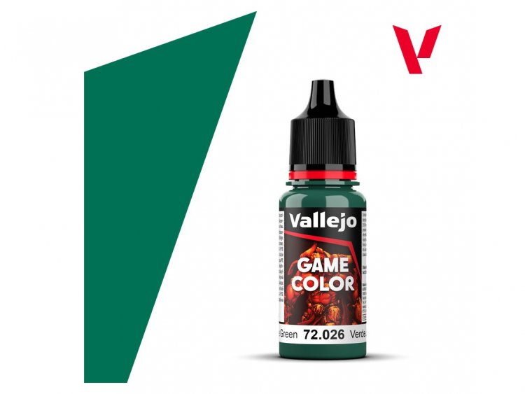 Краска Vallejo Game Color: Jade Green 72.026