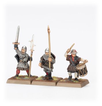 Classic Men-at-Arms with Halberds Command (Made to Order, GW Direct)