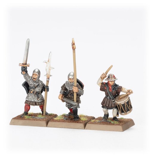 Classic Men-at-Arms with Halberds Command (Made to Order, GW Direct)