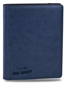 АЛЬБОМ &quot;Ultra-Pro&quot; &quot;PRO-BINDER&quot; (премиум с листами по 3х3 кармашка, искусственная кожа): синий
