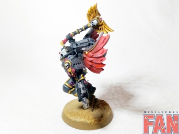 Warhammer 40k Space Marine Blood Angels Chaplain With Jump Pack (Pro-Painted)