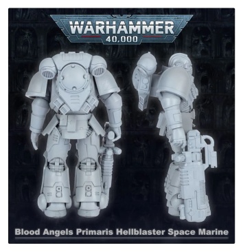 McFarlane Toys: Adeptus Astartes Hellblaster Artist's Proof Action Figure