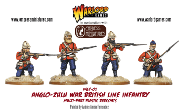 Anglo-Zulu War British Infantry