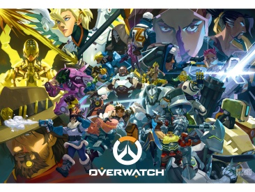 Пазл Overwatch Heroes Collage - 1500 элементов