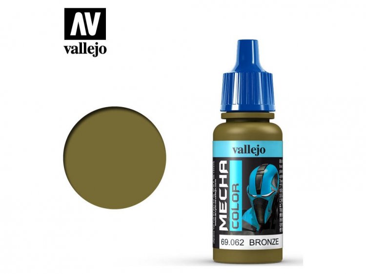 Краска Vallejo Mecha Color: Bronze 69.062